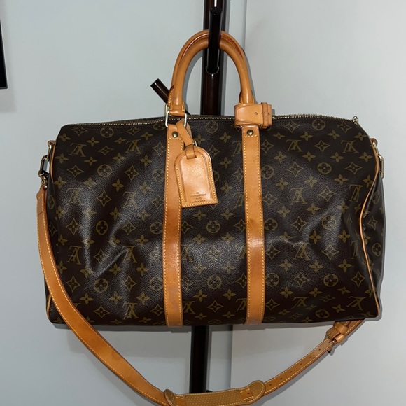 Authentic Louis Vuitton keepall 55 vintage bag - Picture 1 of 9